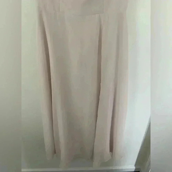 Azazie Square Neck bridesmaid Dress In Rose Petal, Flutter Sleeve Size A14 - Picture 2 of 6